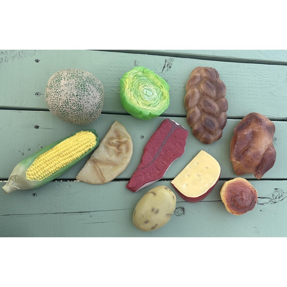 Lakeshore Learning Play Food Vintage Pretend Montessori Quality Life Size